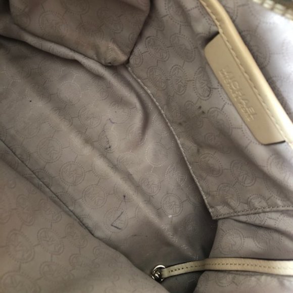 Signature MK MICHAEL KORS Large Tote Canvas Bag - Picture 3 of 12